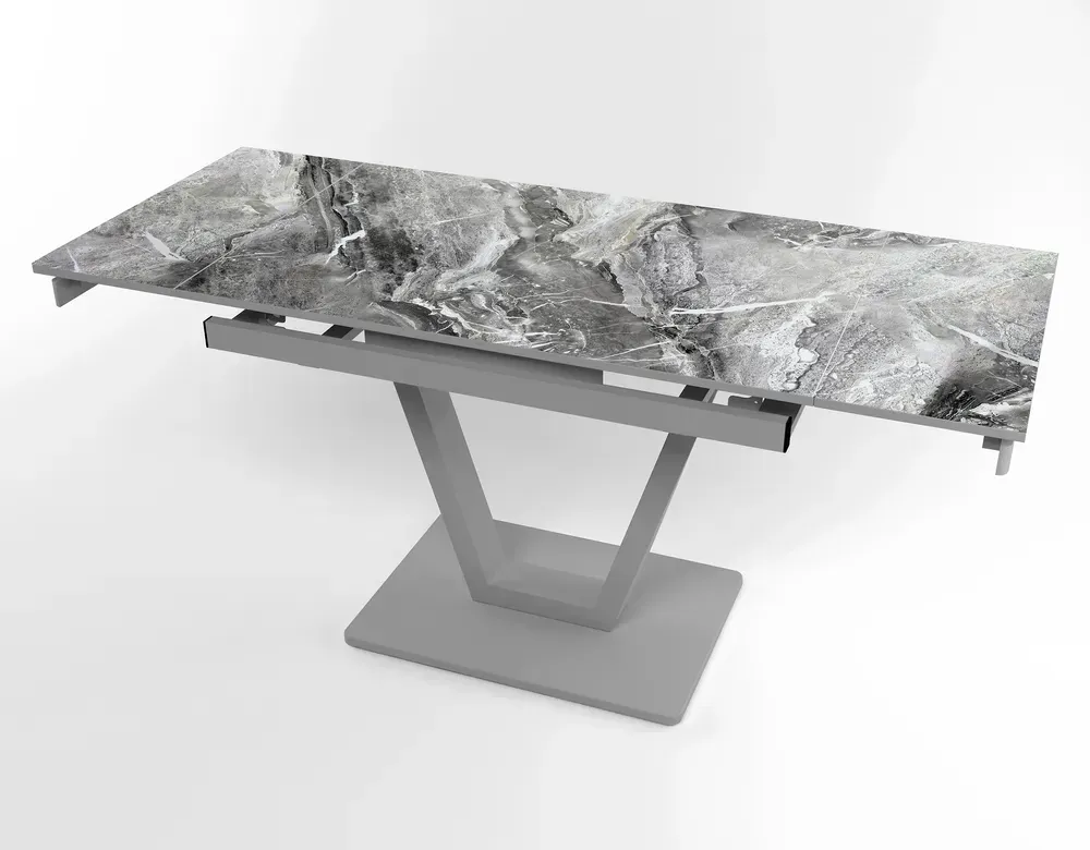 Розкладний стіл Maxi V base сірий grey/18