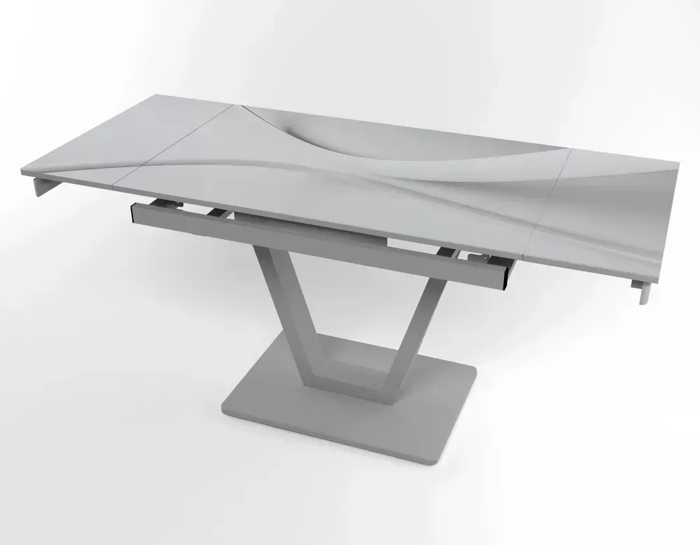 Розкладний стіл Maxi V base сірий grey/08