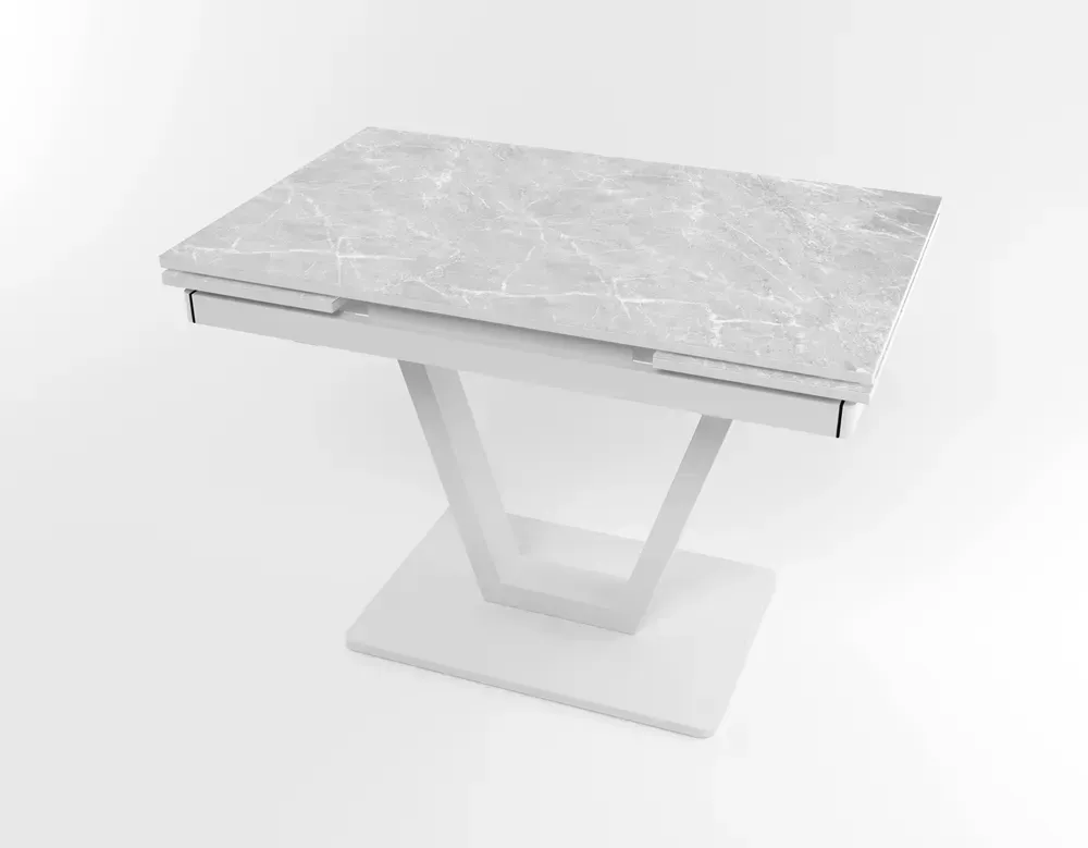Розкладний стіл Maxi V base білий white/20