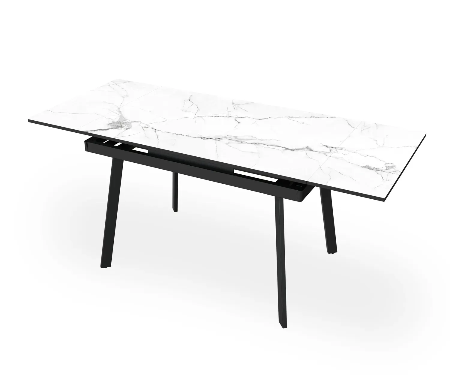 Розкладний стіл Slim Чорний black/48