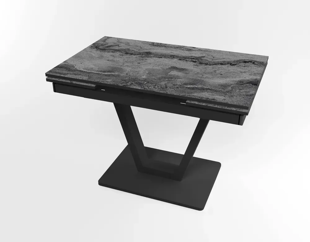 Розкладний стіл Maxi V base чорний black/11