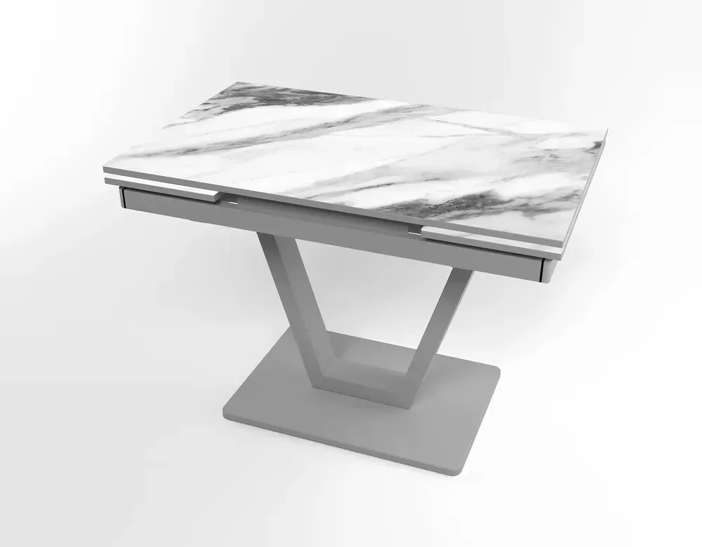 Розкладний стіл Maxi V base сірий grey/24