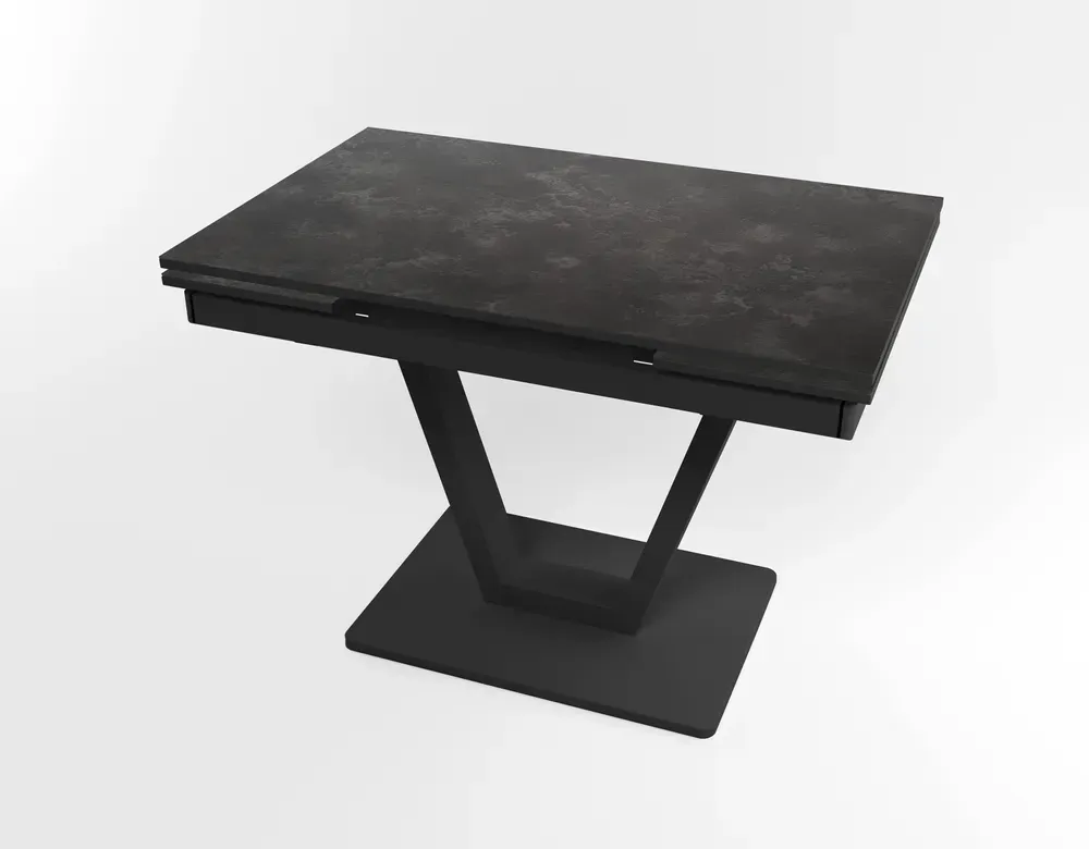 Розкладний стіл Maxi V base чорний black/37