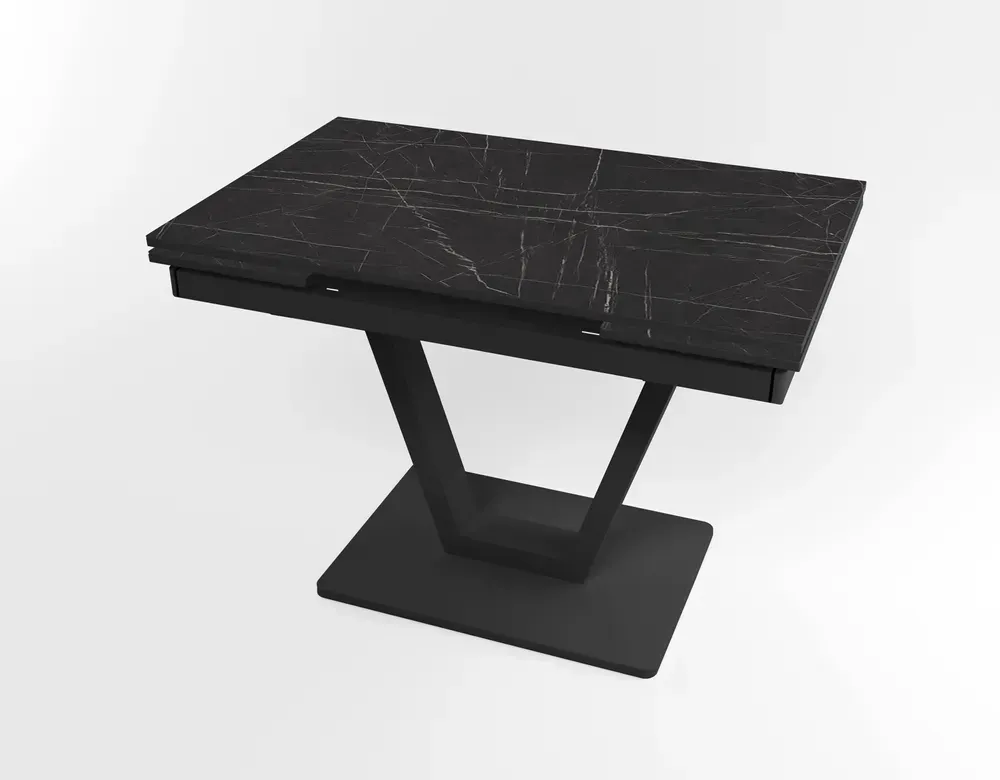 Розкладний стіл Maxi V base чорний black/38