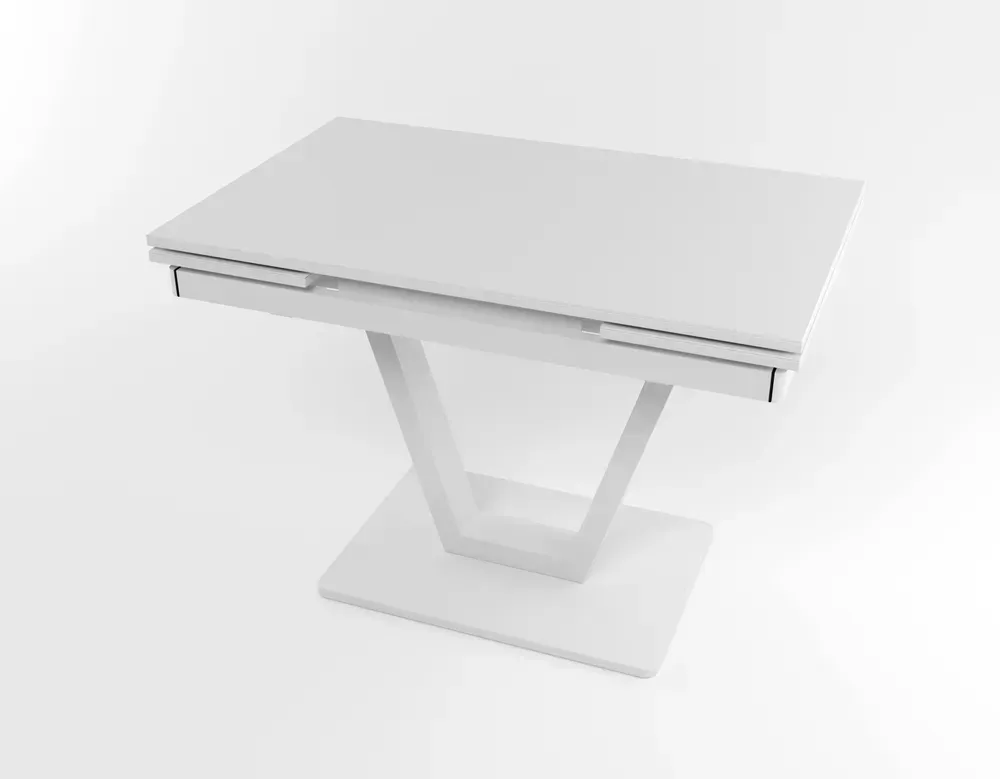 Розкладний стіл Maxi V base білий white/01