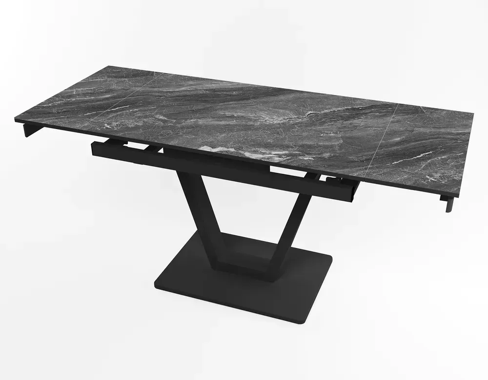 Розкладний стіл Maxi V base чорний black/25