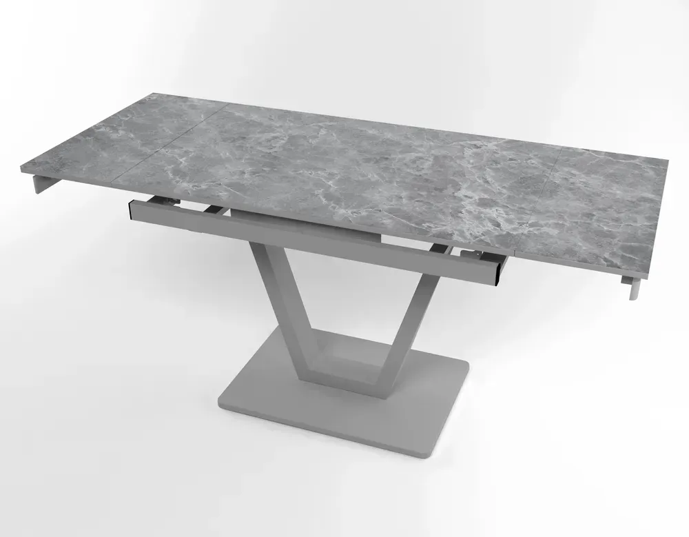 Розкладний стіл Maxi V base сірий grey/06