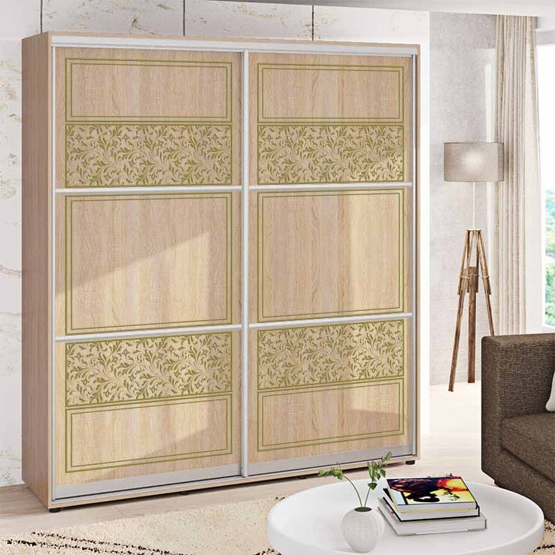 Шафа-купе 1,3м "Валенсія" фарбований високий глянець дводверна