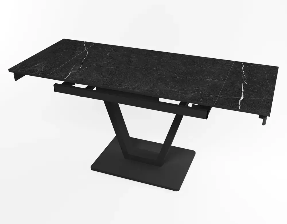 Розкладний стіл Maxi V base чорний black/12