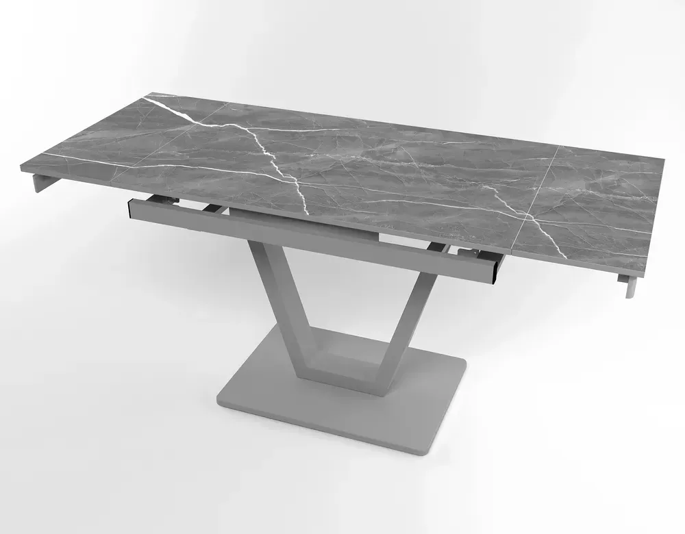 Розкладний стіл Maxi V base сірий grey/25