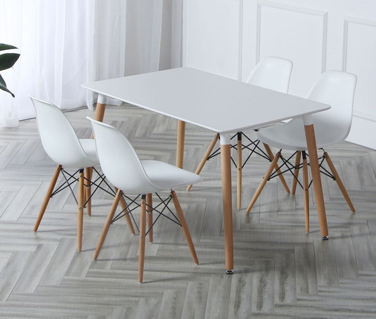 Стіл обідній ВЕЗУВІЙ MDF 1000*700, білий