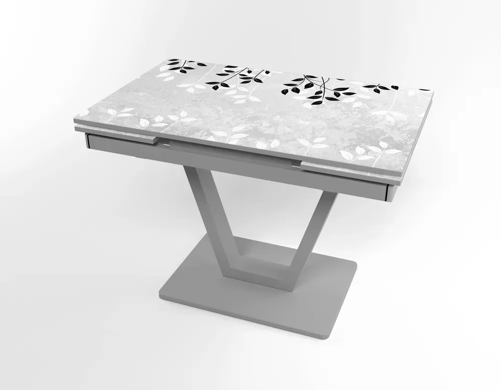 Розкладний стіл Maxi V base сірий grey/14