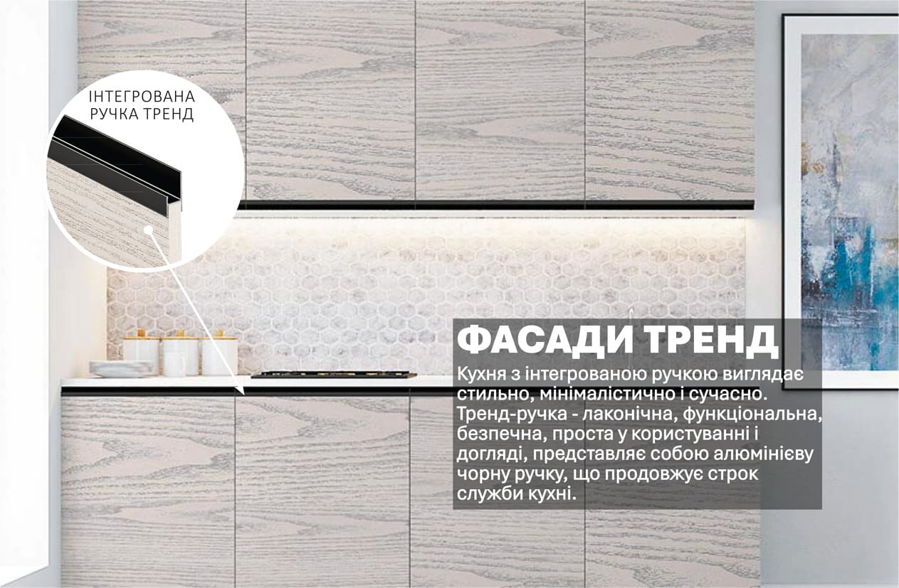 Кухня "Тренд" 2м
