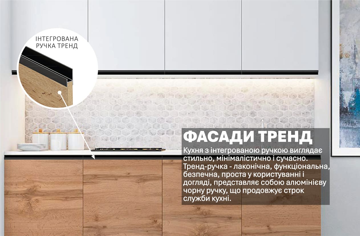 Кухня "Тренд" 2м