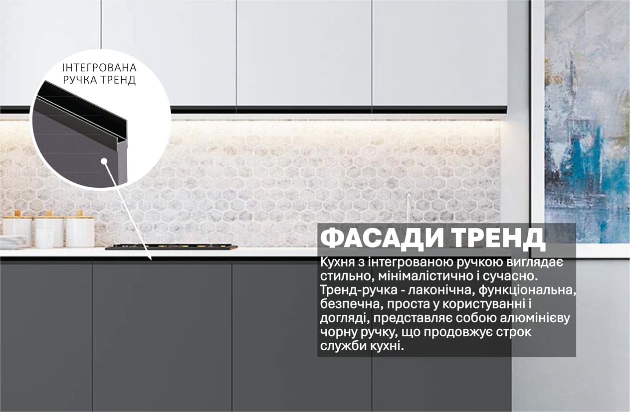 Кухня "Тренд" 2м
