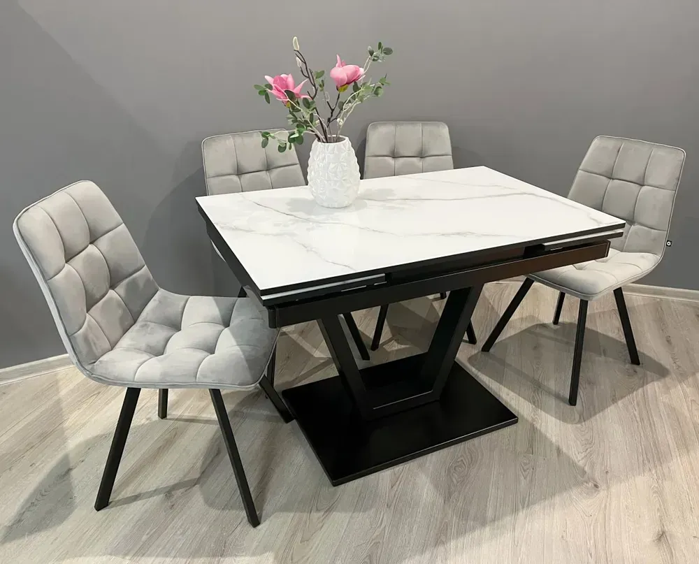 Розкладний стіл Maxi V base чорний black/16